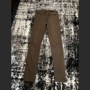 AllSaints Stilt Size 28 High Rise Khaki Denim